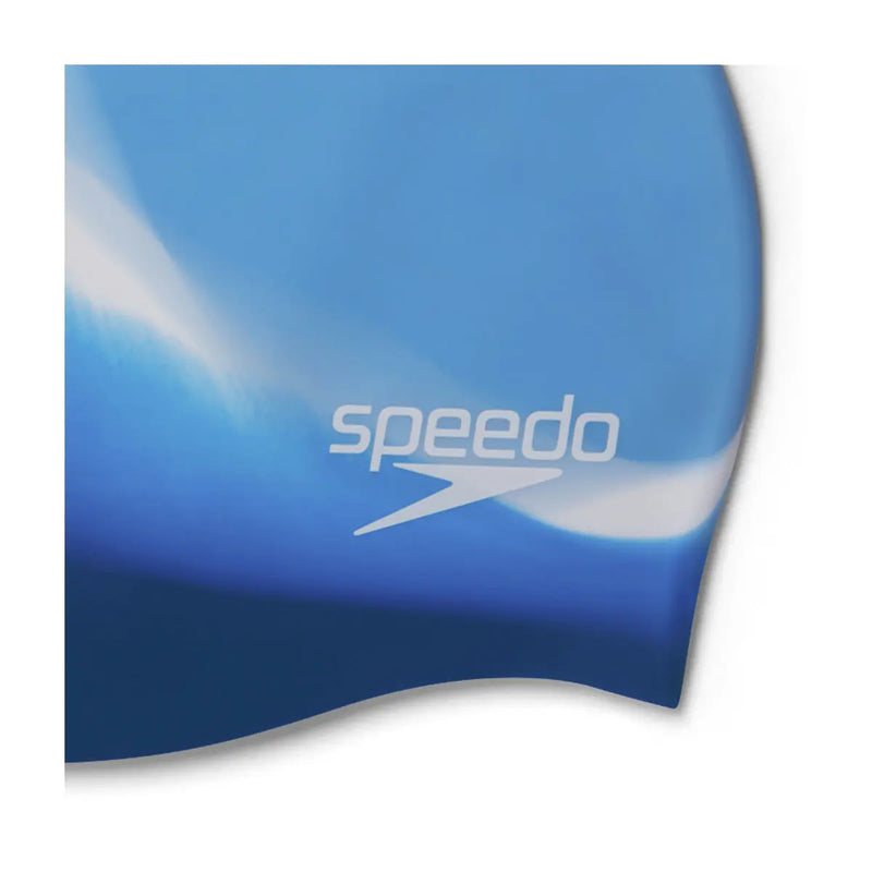 Speedo Multi Colour Silicone Cap - Blue/Blue- Great Outdoors Ireland