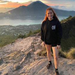 Graet Outdoors Clothing Supervisor Jessie Garland stops to pose on yet another one of her great international trips.