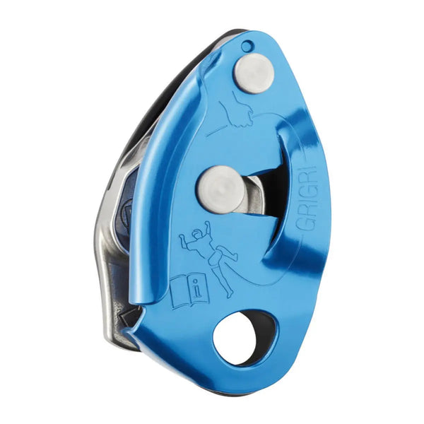 Petzl GriGri Belay Device with Braking Blue Great Outdoors Ireland