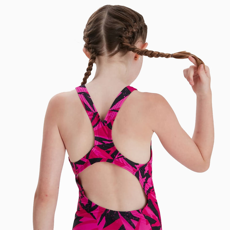 Hyperboom Medalist Swimsuit - Black/Pink