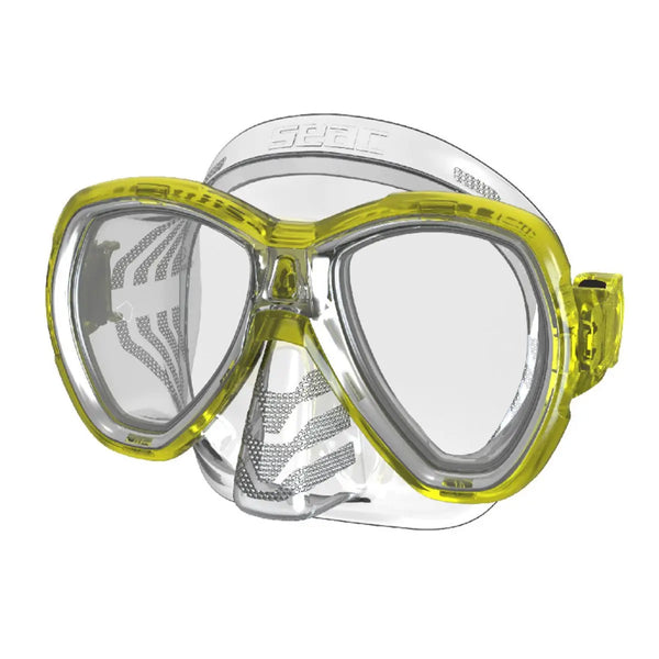 Seac Ischia Dive Mask Yellow Great Outdoors Ireland