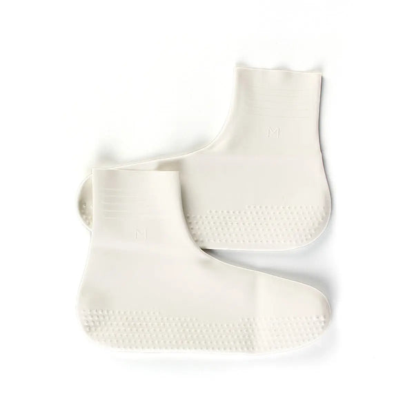 Latex Swim Sock - White