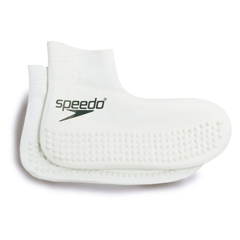 Latex Swim Sock - White