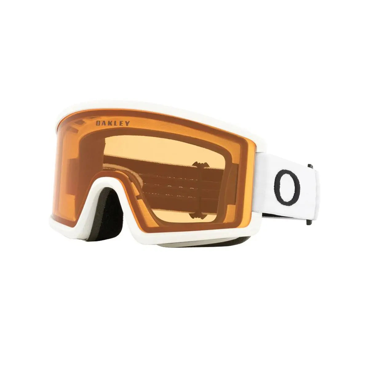 Oakley Target Line M Ski Goggles Matt White/Persimmon