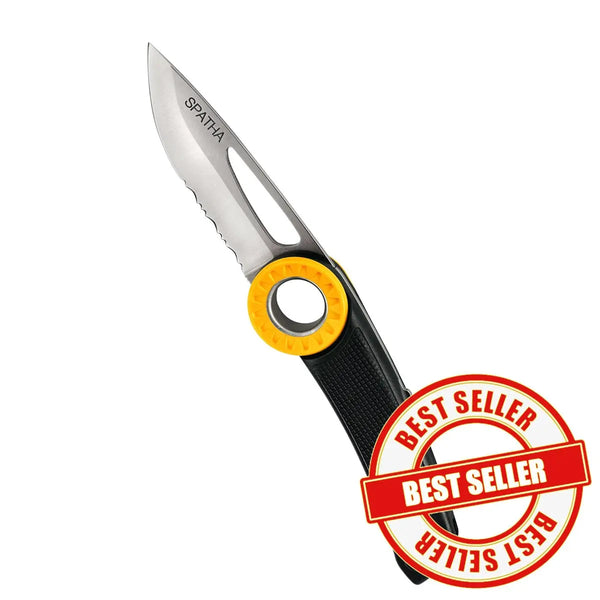 Petzl Spatha Karabiner Knife - Black Great Outdoors Ireland