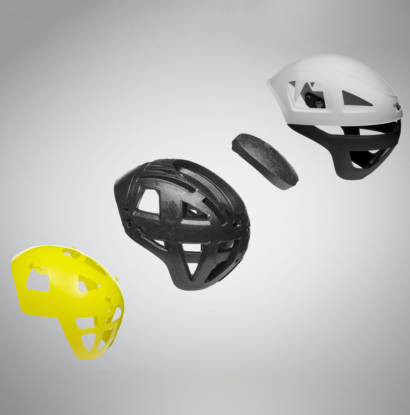 Black Diamond Capitan Helmet Mips - Black/White- Great Outdoors Ireland