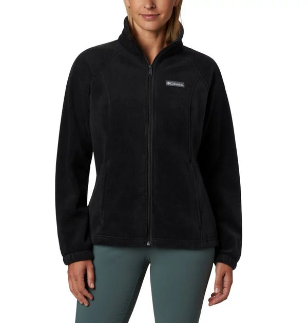 Columbia Benton Springs™ Full Zip Fleece Jacket - Black - Great Outdoors Ireland