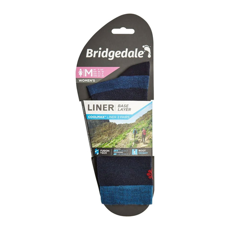 Bridgedale Coolmax Liner 2 Pack - Great Outdoors Ireland