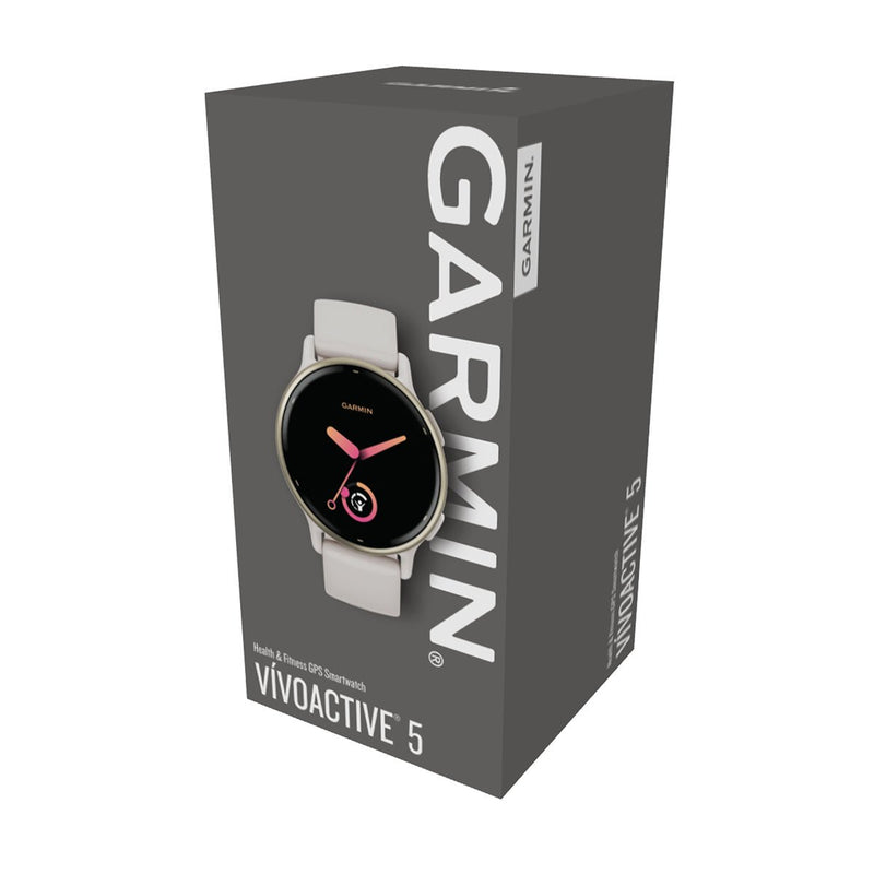 Garmin Vivoactive 5 - Cream Gold - Great Outdoors Ireland