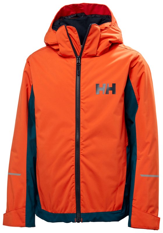 Helly Hansen Quest Junior Ski Jacket - Patrol Orange - Great Outdoors Ireland