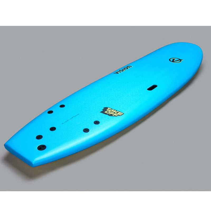 Vision Cyan/Green 7-0 Take Off Surfboard - Great Outdoors Ireland