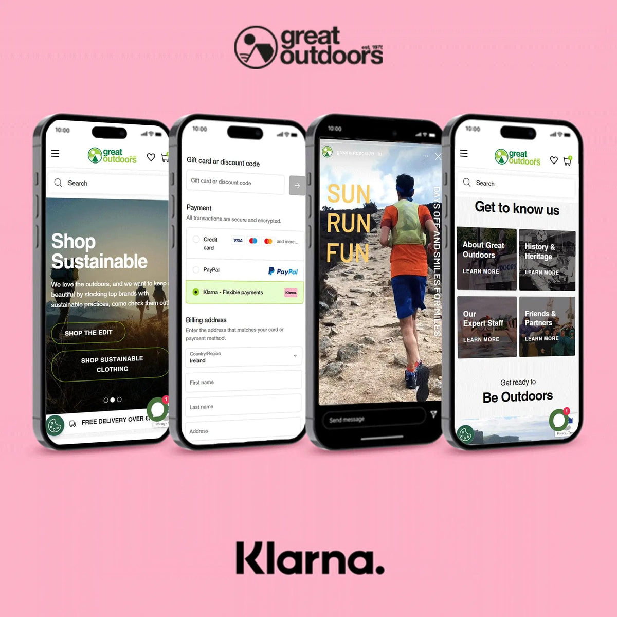 nike app klarna