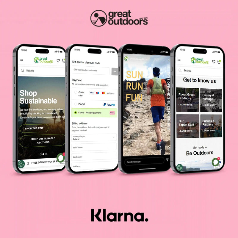Great Outdoors & Klarna