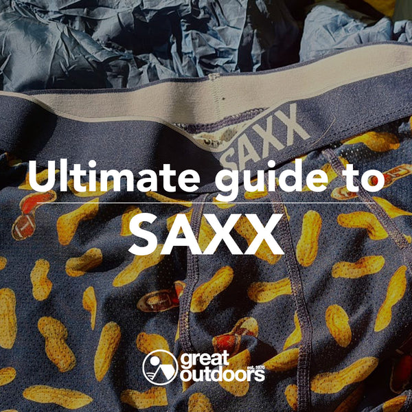 SAXX Underwear laid out. SAXX Ultimate guide.