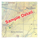 Waterproof Blackstairs & Mount Leinster 1:25k Map