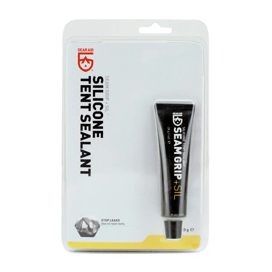 Gear Aid Seamgrip SIL Silicone Tent Sealent on a white background
