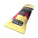 TORQ Raspberry Ripple Gel: Quick fuel with 2:1 carbs, electrolytes, and smooth texture for intense workouts.