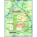 Waterproof Blackstairs & Mount Leinster 1:25k Map