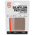 Tenacious Tape Silnylon patches on a white background