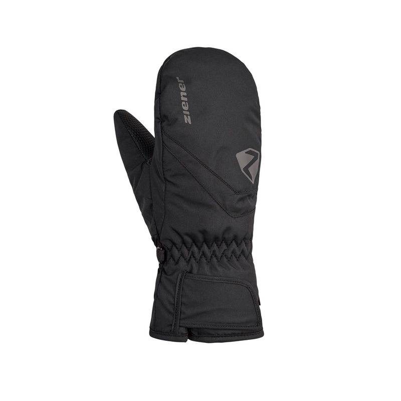 ZIENER LORIANO-Z AS® mittens offer soft insulation, eco-friendly design, and secure fit for active kids