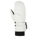 Waterproof women’s ski mittens with plush lining, GORE-TEX ePE membrane, and elegant alpine styling.