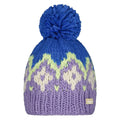 Curley Beanie - Purple