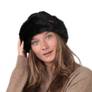 Faux Fur Cable Bandhat - Black