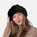 Faux Fur Cable Bandhat - Black
