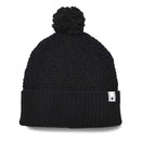 Cable Cuff Pom Beanie