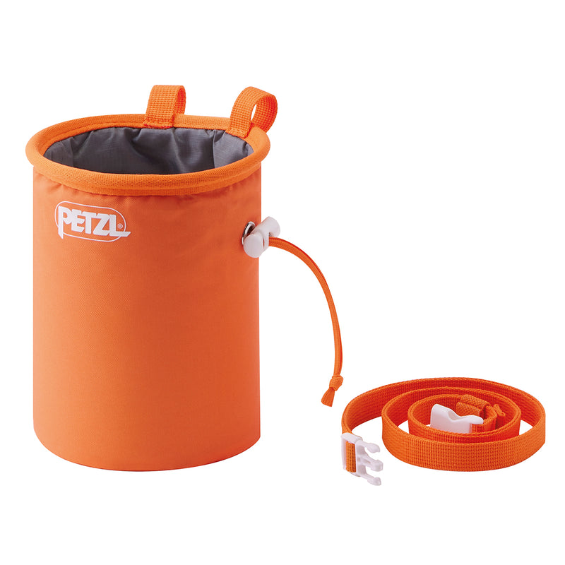 Petzl Bandi Climbing Chalk Bag - Orange