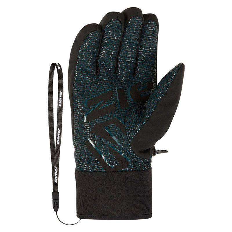 Waterproof ski gloves with non-slip AMARA palm and fleece lining. PFAS-free and made with recycled materials.
