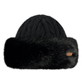 Faux Fur Cable Bandhat - Black