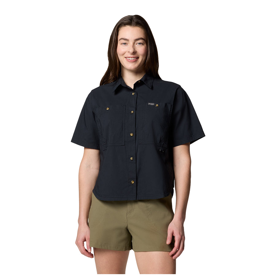 Women's Brea Falls Woven Short-Sleeve Shirt