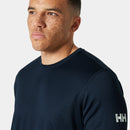 Helly Hansen HH Tech Crew Long Sleeve 2.0 - Navy collar details