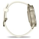 Garmin Venu® 4 - 41 mm | Lunar Gold with Bone Silicone Band  