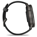 Garmin Venu® 4 - 45 mm | Slate with Black Silicone Band  
