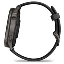 Garmin Venu® 4 - 45 mm | Slate with Black Silicone Band  