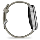 Garmin Venu® 4 - 45 mm | Silver with Silver Grey Silicone Band  