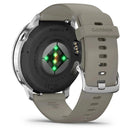 Garmin Venu® 4 - 45 mm | Silver with Silver Grey Silicone Band  