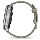 Garmin Venu® 4 - 45 mm | Silver with Silver Grey Silicone Band  