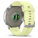 Garmin Venu® 4 - 45 mm | Silver with Citron Silicone band  