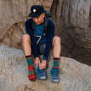 Darn Tough Heady Stripe Micro Crew Lightweight Hiking Sock  