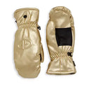 Charmer Leather Mittens - Gold