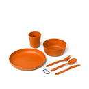 Camp Dinnerware Set w/ Mesh Sack