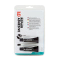 Packaging of Aquasure repair adhesive with 2 tubes on a white background