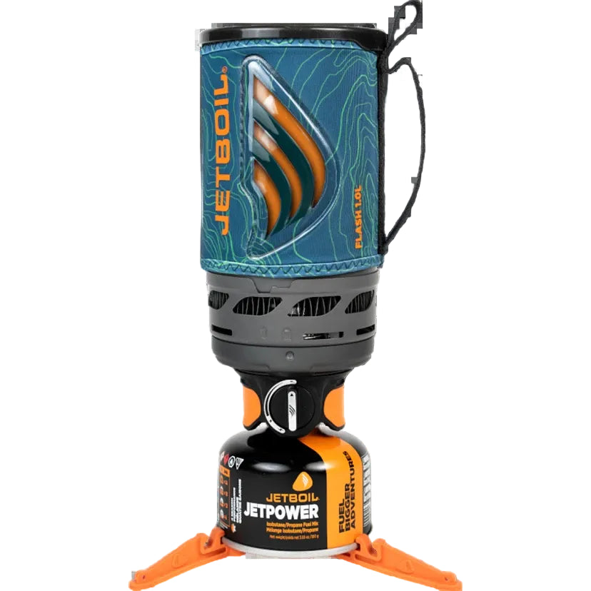 Flash 1.0L Fast Boil System - Ocean Topo