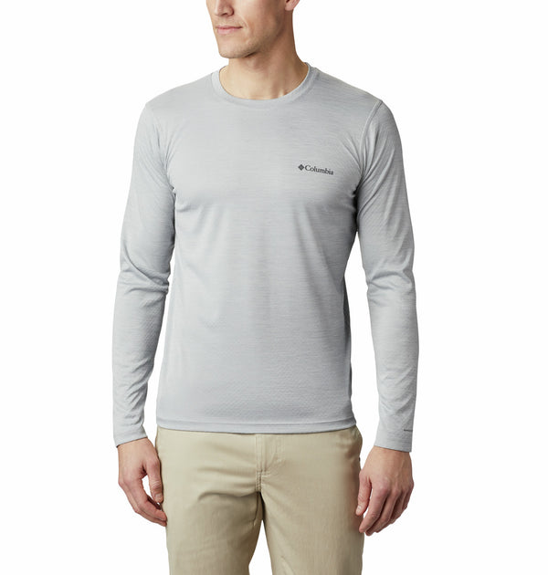 Columbia Men's ZERO Rules™ Technical Long Sleeve Shirt - Grey Great Outdoors Ireland