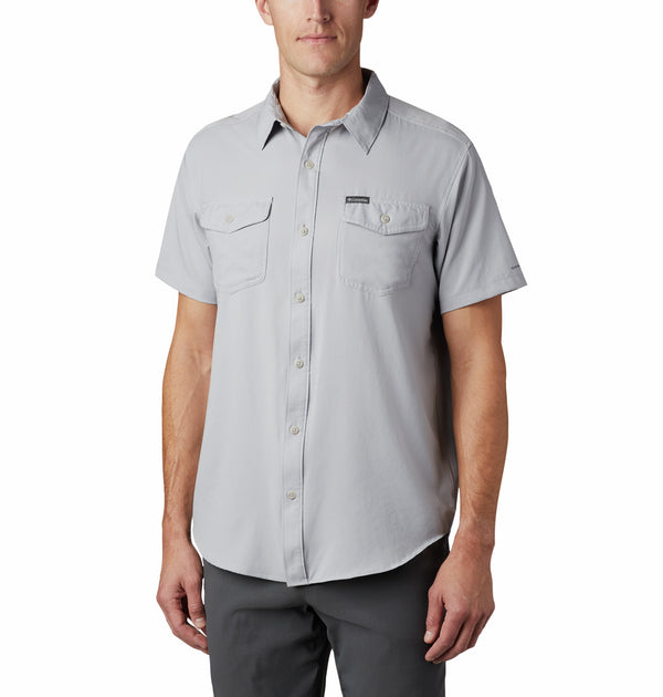 Columbia Men's Utilizer™ II Solid Short Sleeve Shirt - Columbia Grey Great Outdoors Ireland