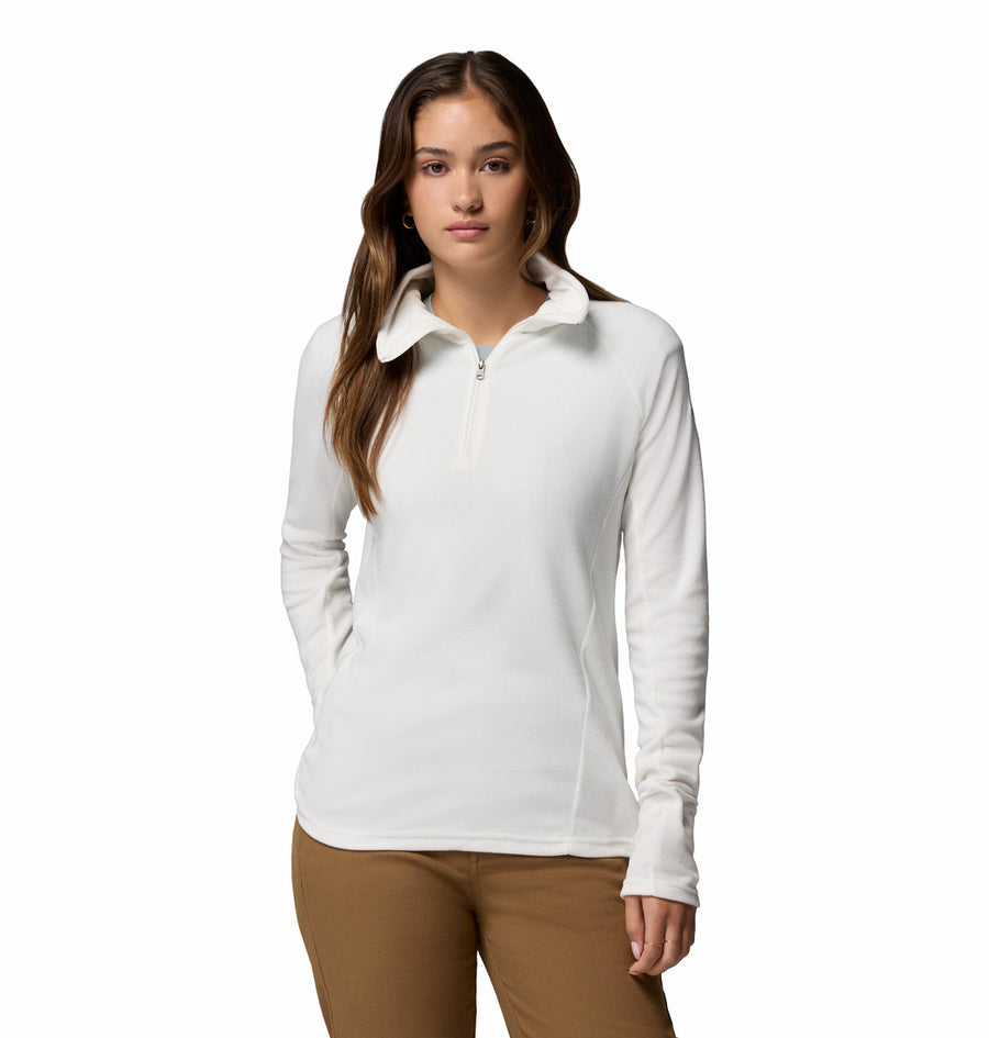 Women's Glacial IV Half Zip Fleece - Sea Salt