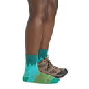 Darn Tough Treeline Micro Crew Midweight Hiking Sock - Aqua  